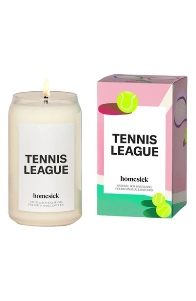 Homesick Tennis League Candle In Neutral