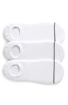 Nordstrom 3-pack Everyday No Show Socks In White