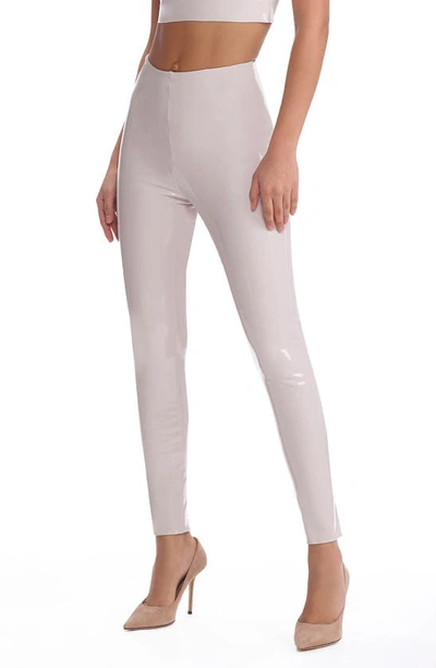 Commando Faux Patent Leather Legging In Porcelain