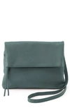 Hobo Draft Leather Crossbody Bag In Sage Leaf