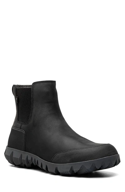 Bogs Arcata Waterproof Chelsea Boot In Black