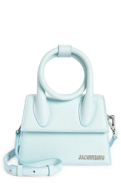 Jacquemus Le Chiquito Noeud Top-handle Bag In Blue