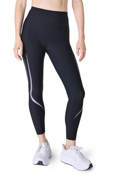 Sweaty Betty Zero Gravity Illuminate Running Leggings In Black