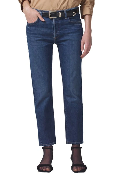 Citizens Of Humanity Emerson Mid Rise Ankle Boyfriend Jeans In Crispen