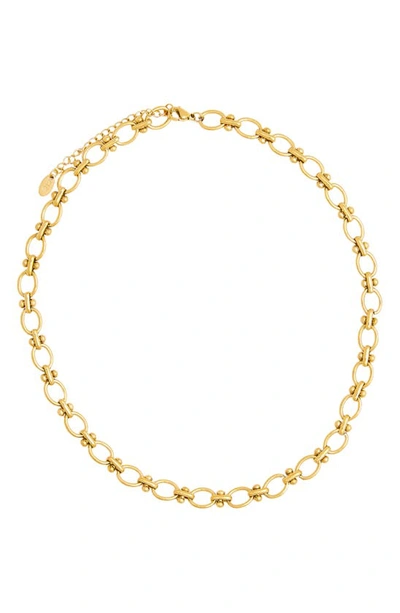 Petit Moments Joyas Toggle Link Chain Necklace In Gold