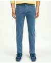 Brooks Brothers Slim Fit Five-pocket Stretch Corduroy Pants | Blue | Size 38 34