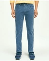 Brooks Brothers Stretch Cotton Corduroy Five Pocket Pants In Blue