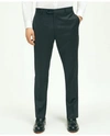 Brooks Brothers Classic Fit Wool 1818 Dress Pants In Navy