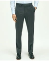 classic fit wool 1818 dress pants Brooks Brothers Men's Traditional Fit Wool 1818 Dress Pants | Black
