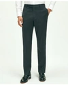 Brooks Brothers Slim Fit Wool 1818 Dress Pants In Charcoal