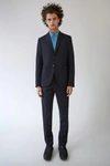 ACNE STUDIOS Kiruna pique jacket navy