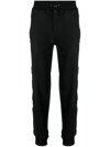 PHILIPP PLEIN ENGRAVED-BUTTONS DRAWSTRING TRACK PANTS