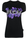 PHILIPP PLEIN LOGO-PRINT SHORT-SLEEVED T-SHIRT