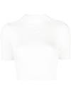 Courrèges Courreges Woman Sweater White Size M Viscose, Polyester In White
