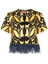 La Doublej La Scala Tee In Papyrus