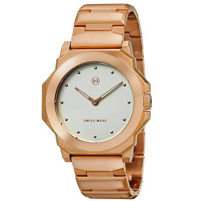 Pre-owned Nove Rocketeer Rose Gold White