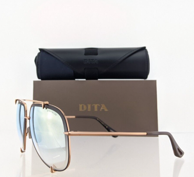 Pre-owned Dita Authentic  Sunglasses Talon 23007 F 18k Rgd 62mm Frame In Clear