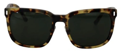 Pre-owned Dolce & Gabbana Dolce&gabbana Dg 4271 Women Brown Sunglasses Acetate Tortoise Print Eyeglasses In Green