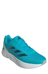 Adidas Originals Duramo Sl Running Shoe In Cyan/ Black Blue Met./ White