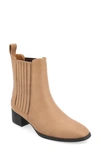 Journee Collection Wrenley Bootie In Tan