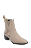 Journee Collection Wrenley Bootie In Taupe