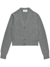 Ami Alexandre Mattiussi Ami Paris Ami Paris De Coeur Cardigan In Grey