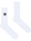 Gucci Cotton Blend Socks With Interlocking G