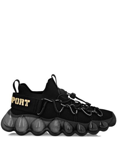 Plein Sport The Bubble Gen.x.02 Tiger Sneakers In Black