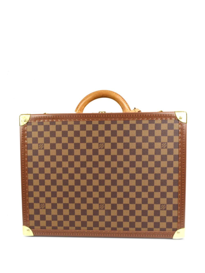 Pre-owned Louis Vuitton 1990-2000  Cotteville 45 Suitcase In Brown