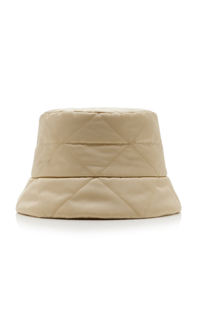 Prada Re-nylon Bucket Hat In Neutral