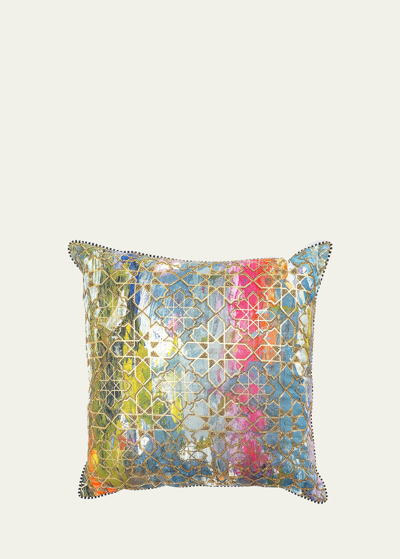 MACKENZIE-CHILDS MOSAIC DECORATIVE PILLOW - 21"