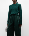 SABLYN WALKER CABLE-KNIT SWEATER