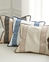 D.v. Kap Home Fontanelle Throw Pillow In Neutral