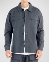 Nana Judy Dover Oversize Shirt Jacket In Slate