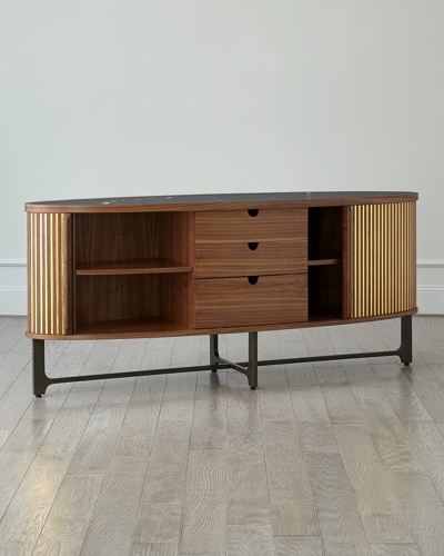 Global Views Cabriolet Media Cabinet