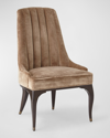 George Sellers For Global Views Harper Channel Tufted Dining Chair
