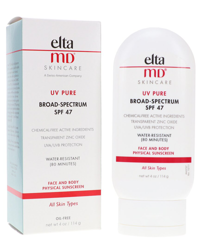 Eltamd 4oz Uv Pure Spf 47 Broad Spectrum Face And Body Sunscreen