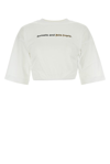 PALM ANGELS PALM ANGELS LOGO PRINTED CROPPED T