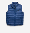 Cole Haan Men's Zip-front Puffer Vest In Navy