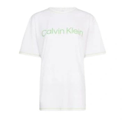 Calvin Klein Future Shift Underwear Shorts Pyjama Set In White