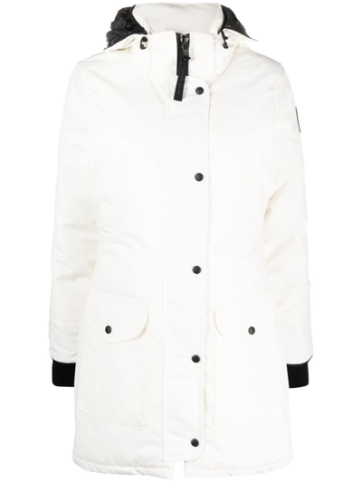 Canada Goose Trillium Hooded Parka In White