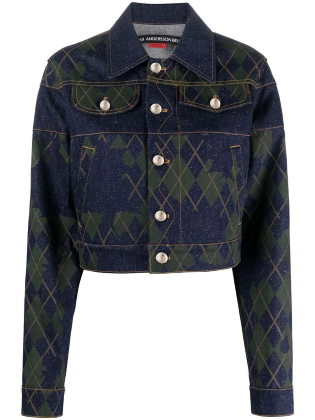 【ANDERSSON BELL】 Kiki heart back denim jacket Andersson Bell - KIKI HEART BACK DENIM JACKET | HBX