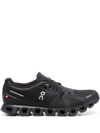 On Running Black Cloudrunner Low-top Sneakers In 黑色