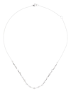 Dana Rebecca Designs 14kt White Gold Alexa Jordyn Diamond Necklace In 银色