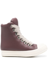 RICK OWENS RICK OWENS PADDED LACE-UP SNEAKERS
