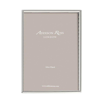 Addison Ross Ltd Fine Edged Silver Plated Photo Frame In Blue
