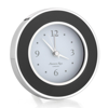 Addison Ross Ltd Black & Silver Alarm Clock In Black
