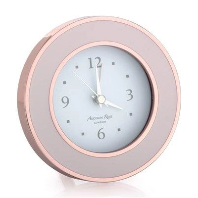 Addison Ross Ltd Rose Gold & Pink Alarm Clock