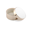 Addison Ross Ltd White & Gold Trinket Pot In White