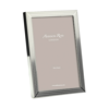 ADDISON ROSS LTD HERRINGBONE SILVER PLATED PHOTO FRAME